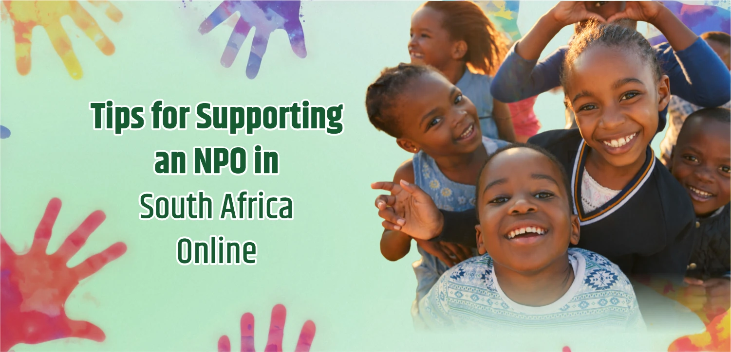 Tips for Supporting an NPO in South Africa Online